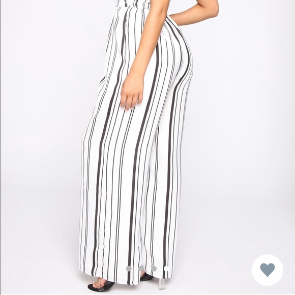 Fashion Nova Striped Jumpsuit - Picture 2 of 6